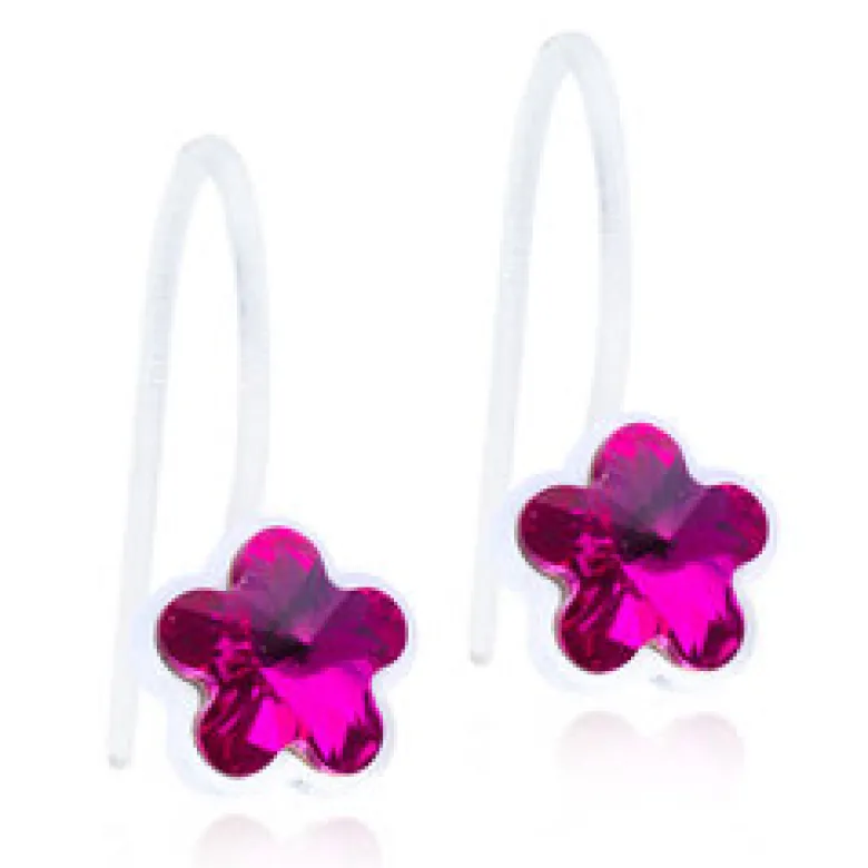 Blomdahl Örhängen Pendant Fixed Flower Fuchsia 15‑0180‑3009