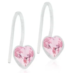 Blomdahl Örhängen Pendant Fixed Heart Light Rose 15‑0180‑2124