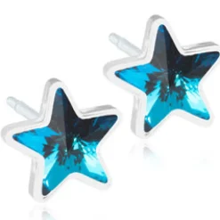 Blomdahl Örhängen Star Aquamarine 15‑0108‑05