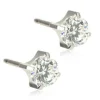 Blomdahl Örhängen Tiffany CZ White 5 mm 15‑1404‑30