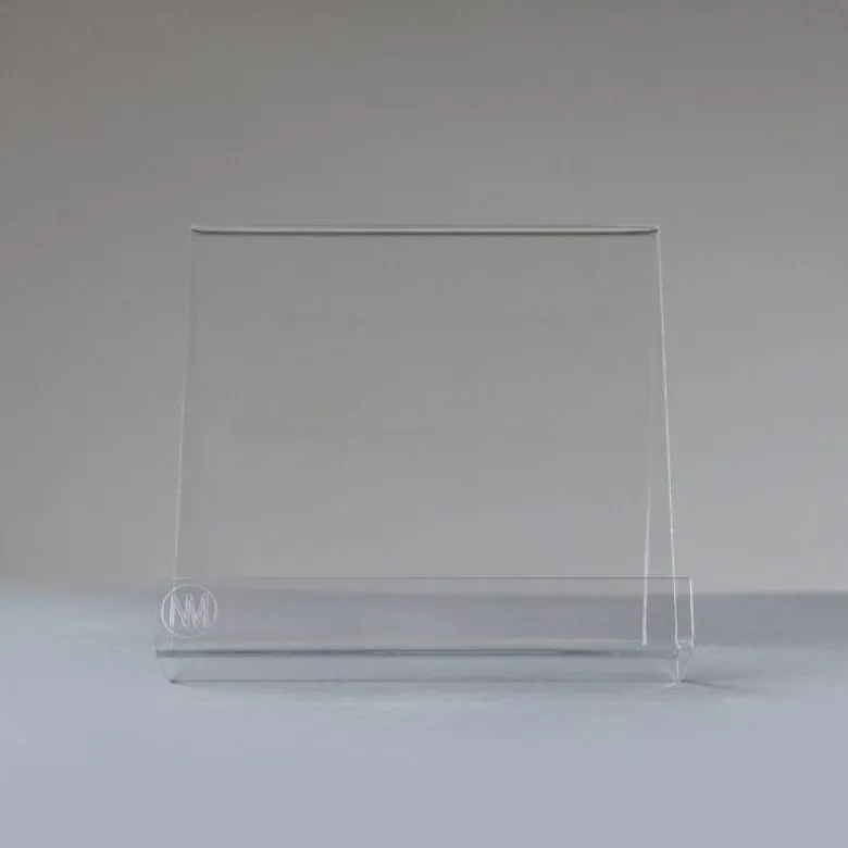 Bokstöd Display – Transparent Stående