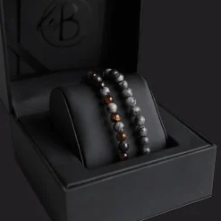 By Billgren Armbandsset, beads, jord/grå – 8115-8139
