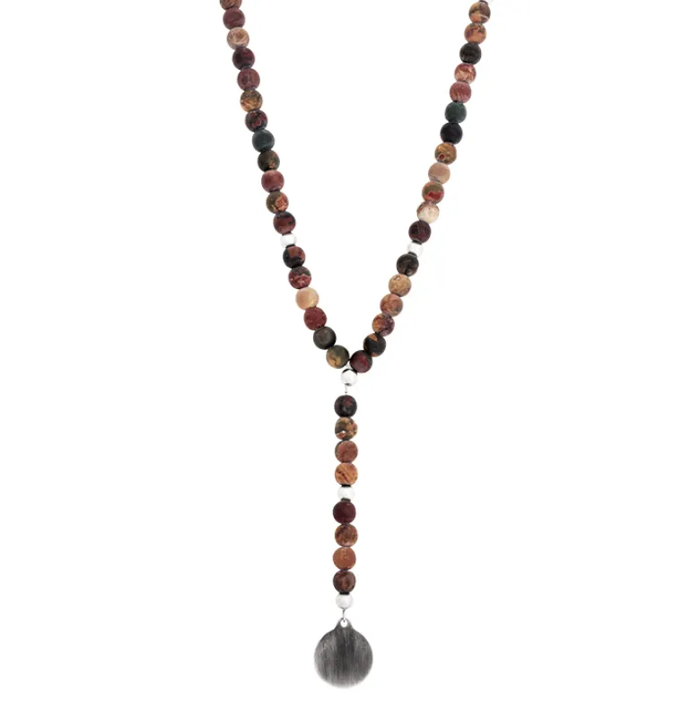 By Billgren Halsband, beads, brunt – 9142