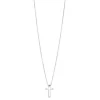 By Billgren Halsband, litet kors, stål/silver – 9121