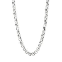 By Billgren Halsband, stålkedja, silver – 9139