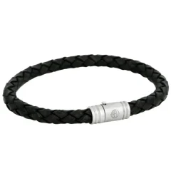 By Billgren Läderarmband, dubbel, brun/grå – 8216