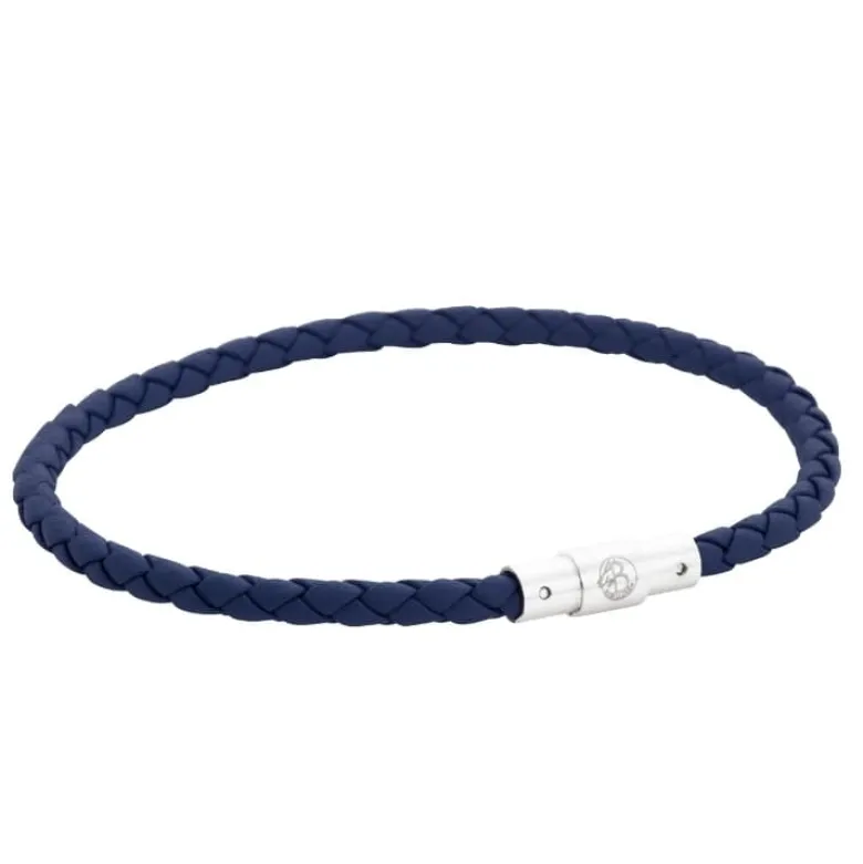 By Billgren Läderarmband, dubbel, brun/grå – 8216