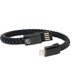 By Billgren Läderarmband, dubbel, brun/grå – 8216