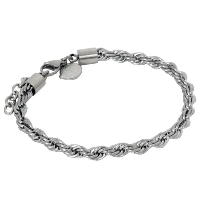 By Billgren Läderhalsband, Flätat, Brunt – 9172