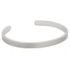By Billgren Stålarmband, Cuff “Live passionately”, silver – 8972