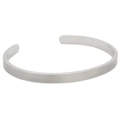 By Billgren Stålarmband, Cuff “Live passionately”, silver – 8972