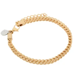 By Billgren Stålarmband, länk, guld – 8156