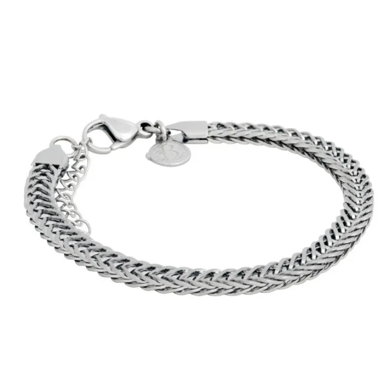 By Billgren Stålarmband, länk, silver – 8153
