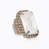 Caroline Svedbom Alexa Ring / Electric White Combo (Rhodium)