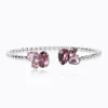 Caroline Svedbom Alisia Armband / Violet Combo (Rhodium)