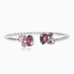 Caroline Svedbom Alisia Armband / Violet Combo (Rhodium)