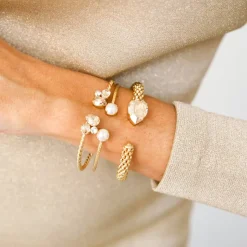 Caroline Svedbom Alisia Armband / Golden Combo (Guld)