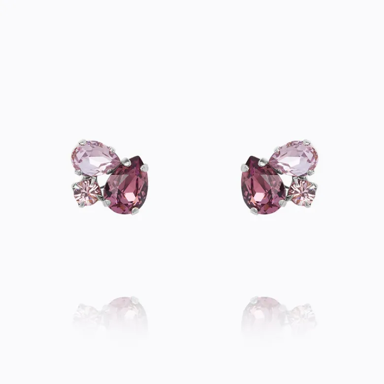 Caroline Svedbom Alisia Örhängen / Violet Combo (Rhodium)