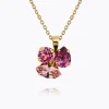 Caroline Svedbom Ana Halsband, Dark Rose Combo – Guld