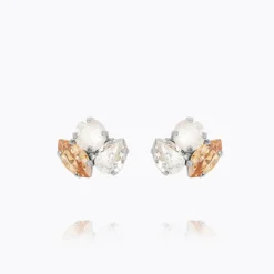 Caroline Svedbom Ana Örhängen / Golden Combo (Rhodium)