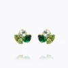 Caroline Svedbom Ana Örhängen / Majestic Green Combo (Guld)