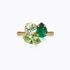 Caroline Svedbom Ana Ring / Majestic Green Combo (Guld)