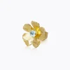 Caroline Svedbom Anemone / Aquamarine Ring (Guld)