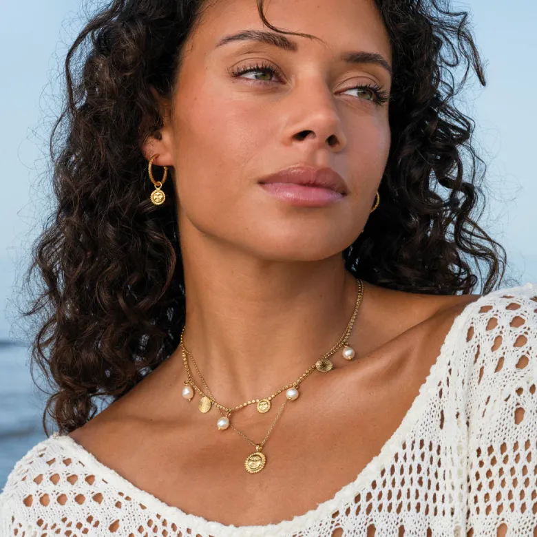 Caroline Svedbom Apollo Halsband / Guld