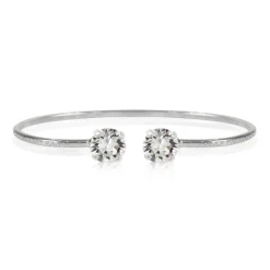 Caroline Svedbom Armband Classic Petite Rhodium / Crystal