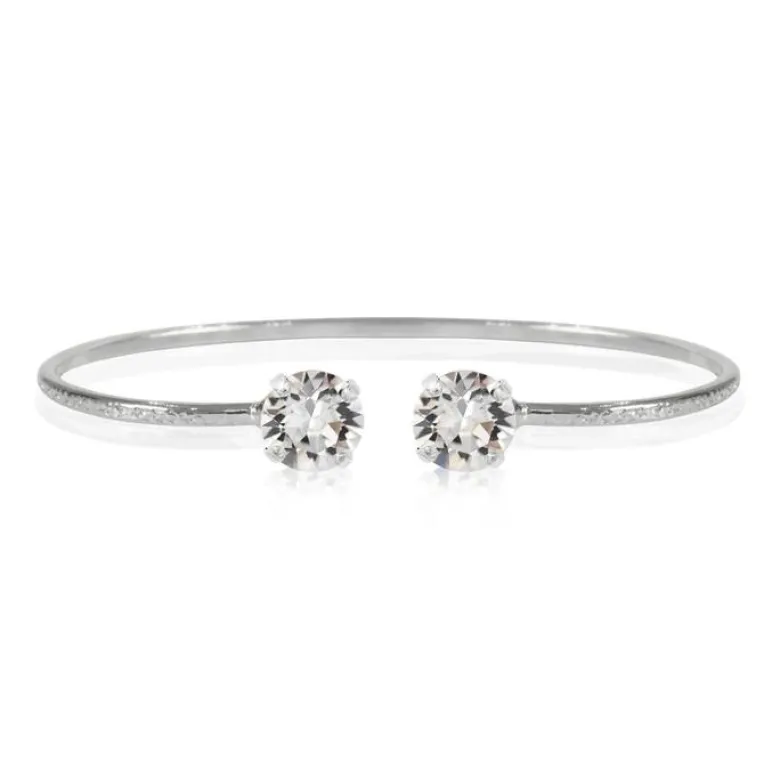 Caroline Svedbom Armband Classic Petite Rhodium / Crystal