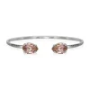 Caroline Svedbom Armband Petite Drop Rhodium / Vintage Rose