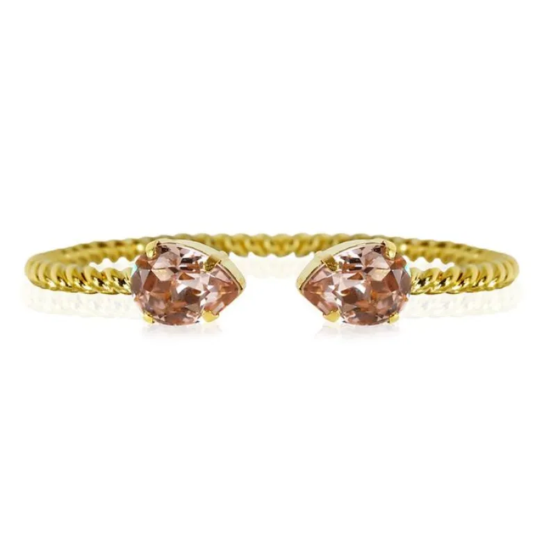 Caroline Svedbom Armband Mini Drop Guld / Vintage Rose