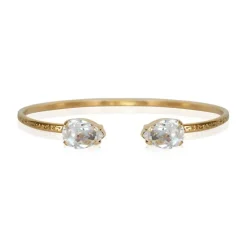 Caroline Svedbom Armband Petite Drop Guld / Crystal