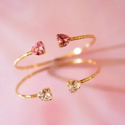 Caroline Svedbom Armband Heart Guld / Crystal