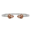 Caroline Svedbom Armband Mini Drop Rhodium / Vintage Rose