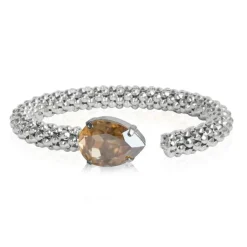 Caroline Svedbom Armband Classic Rope Rhodium / Golden Shadow