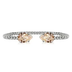 Caroline Svedbom Armband Mini Drop Rhodium / Silk