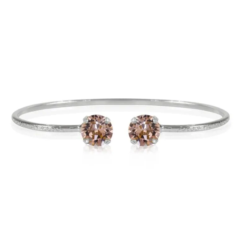 Caroline Svedbom Armband Classic Petite Rhodium / Vintage Rose