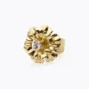 Caroline Svedbom Blossom Ring / Crystal (Guld)