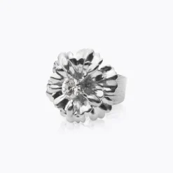 Caroline Svedbom Blossom Ring / Crystal (Rhodium)