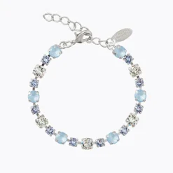 Caroline Svedbom Calanthe Armband / Sky Combo (Rhodium)