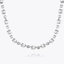 Caroline Svedbom Calanthe Halsband / Crystal (Rhodium)