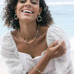 Caroline Svedbom Calanthe Armband Guld / Pretty Flower Combo