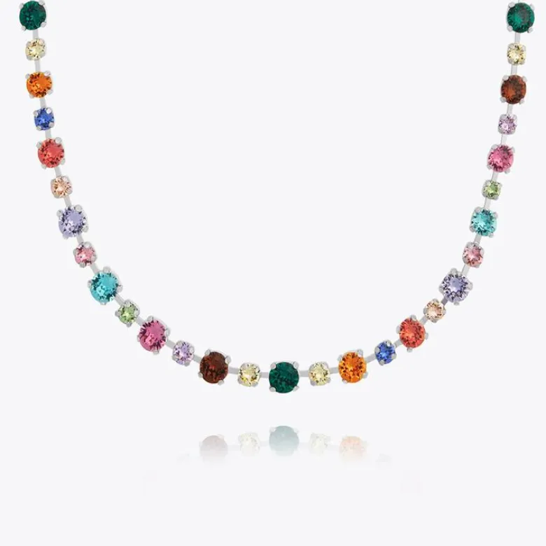 Caroline Svedbom Calanthe Halsband/ Rainbow Combo (Guld)