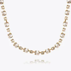 Caroline Svedbom Calanthe Halsband / Crystal (Guld)