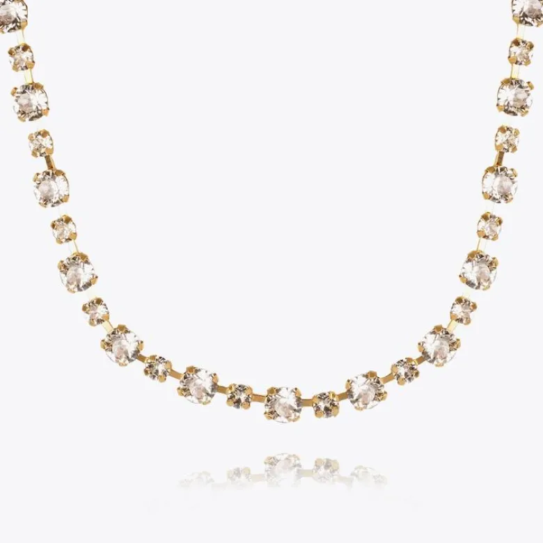 Caroline Svedbom Calanthe Halsband / Crystal (Guld)