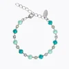 Caroline Svedbom Calanthe Armband / Laguna Combo (Rhodium)