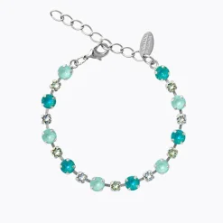 Caroline Svedbom Calanthe Armband / Laguna Combo (Rhodium)