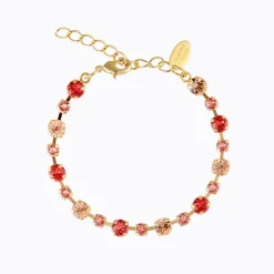 Caroline Svedbom Calanthe Armband/ Peach Combo (Guld)