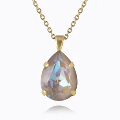 Caroline Svedbom Classic Drop Halsband/ Serene Delite (Guld)